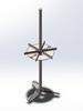 Agitador químico de leite de cal para processo de caustificação eficiente