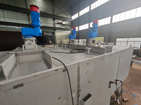 Agitadores compactos de tanque de fosfato de aço inoxidável 